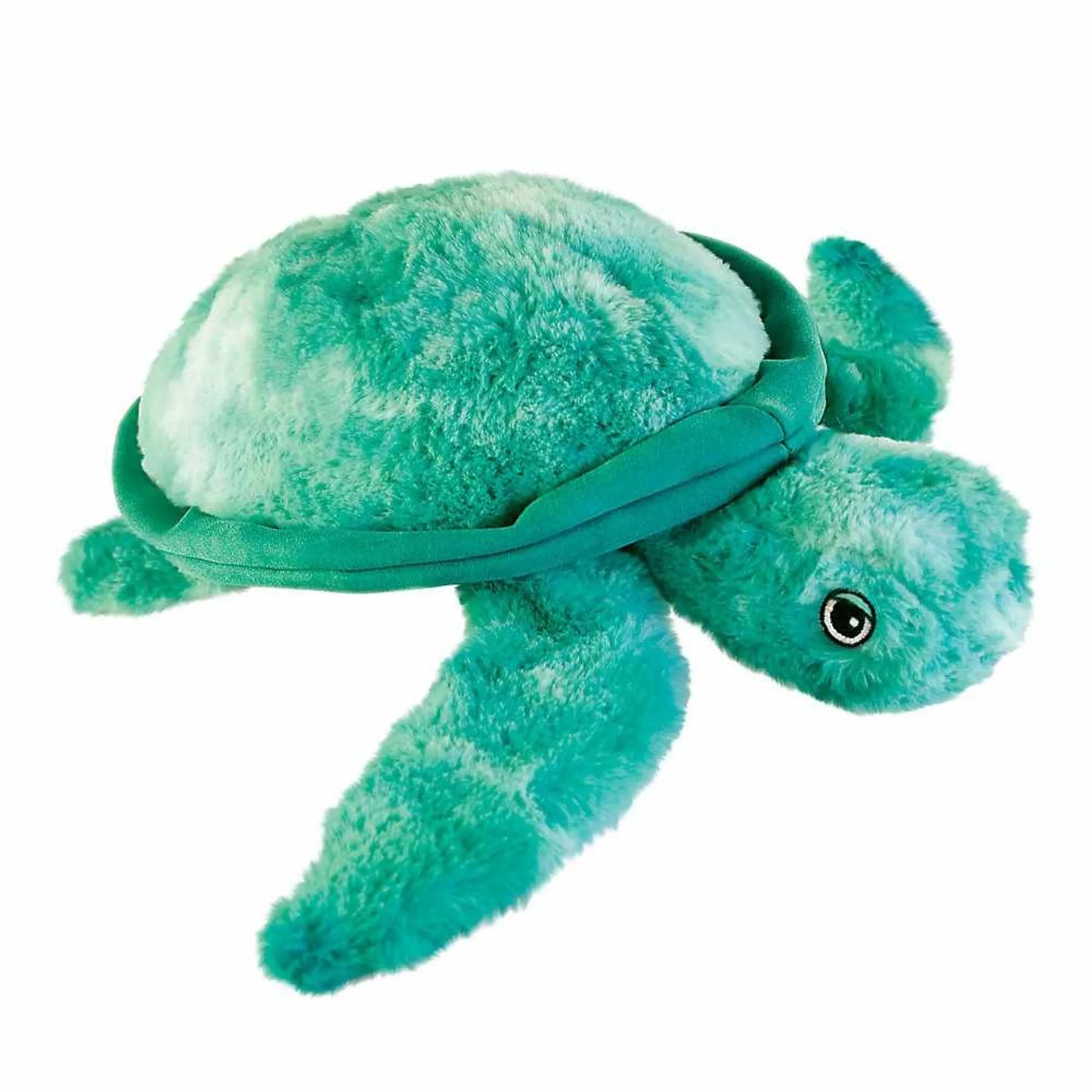 KONG SoftSeas Turtle Large Dog Plush Toy - Ideal for Shaking & Cuddling