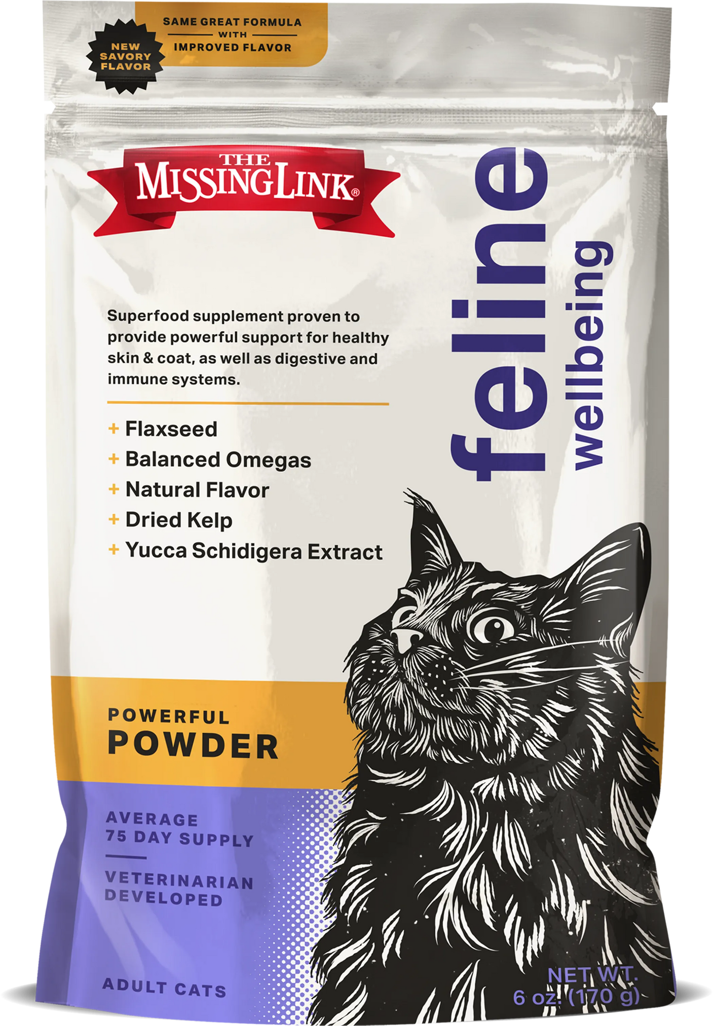 The Missing Link Original - Feline Health & Wellness Formula, 6oz