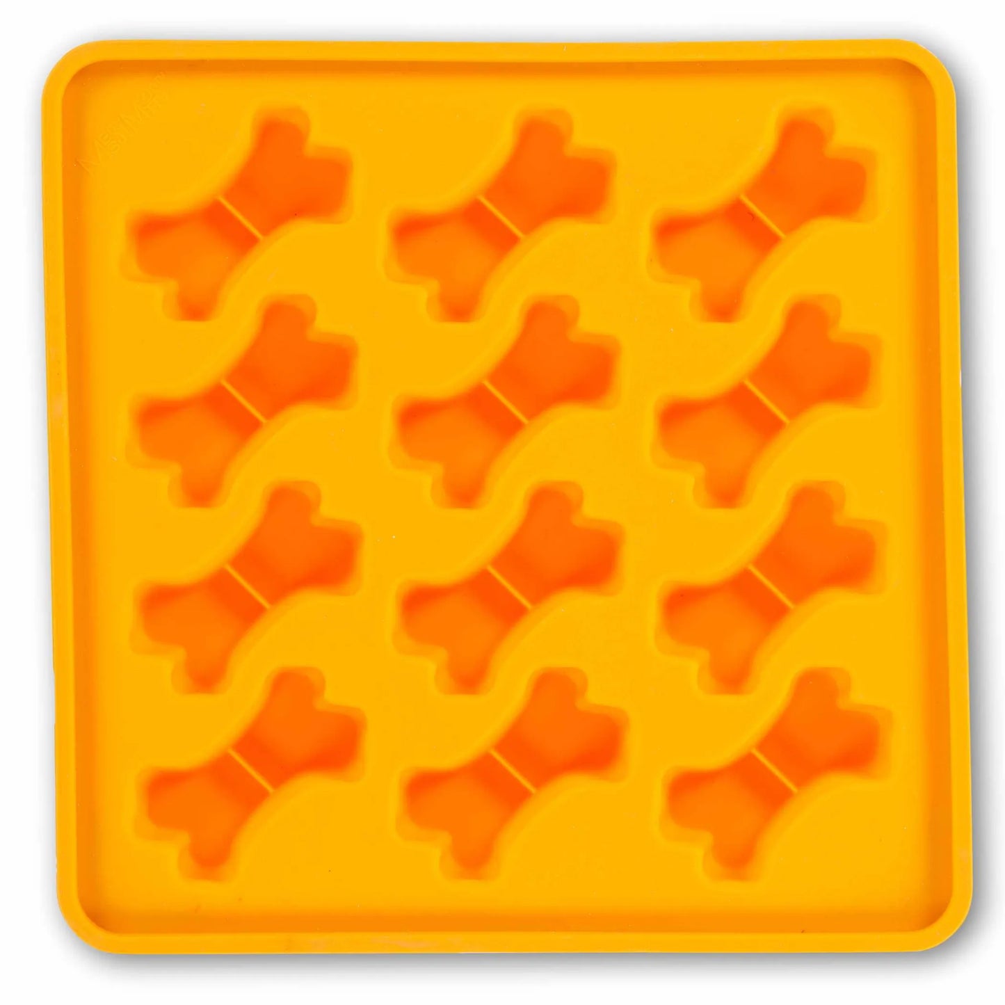 Messy Mutts Framed Silicone Dog Treat Mold - Bone Shape, Freezable