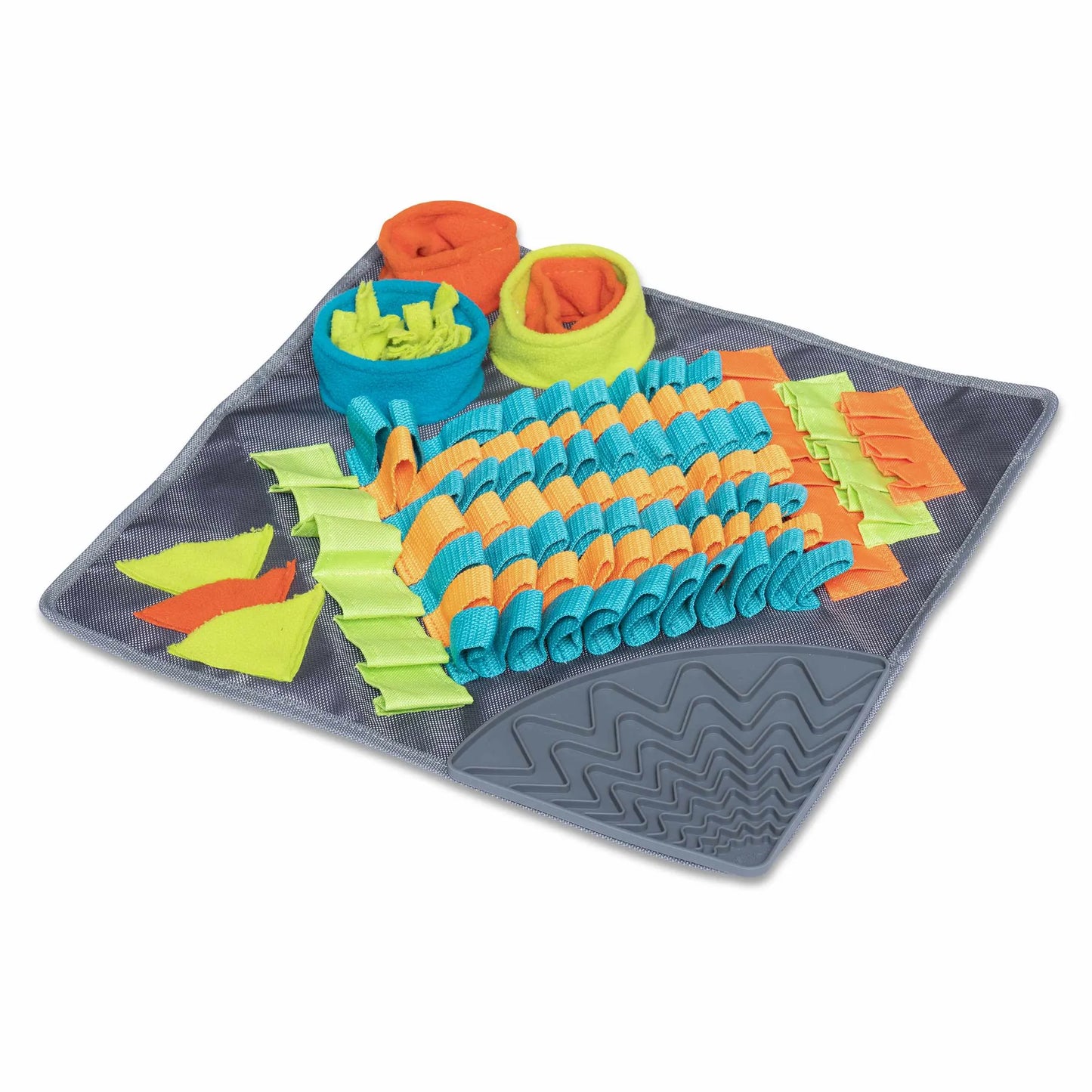 Messy Mutts Square Forage/Snuffle Mat - Stimulate Your Dog's Natural Instincts
