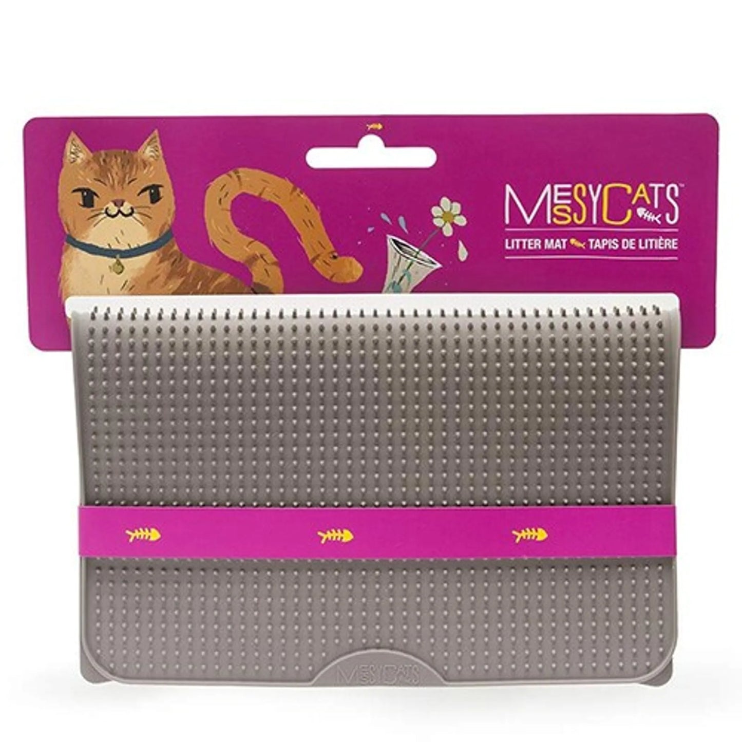 Messy Cats Silicone Litter Mat - Keep Your Floors Clean