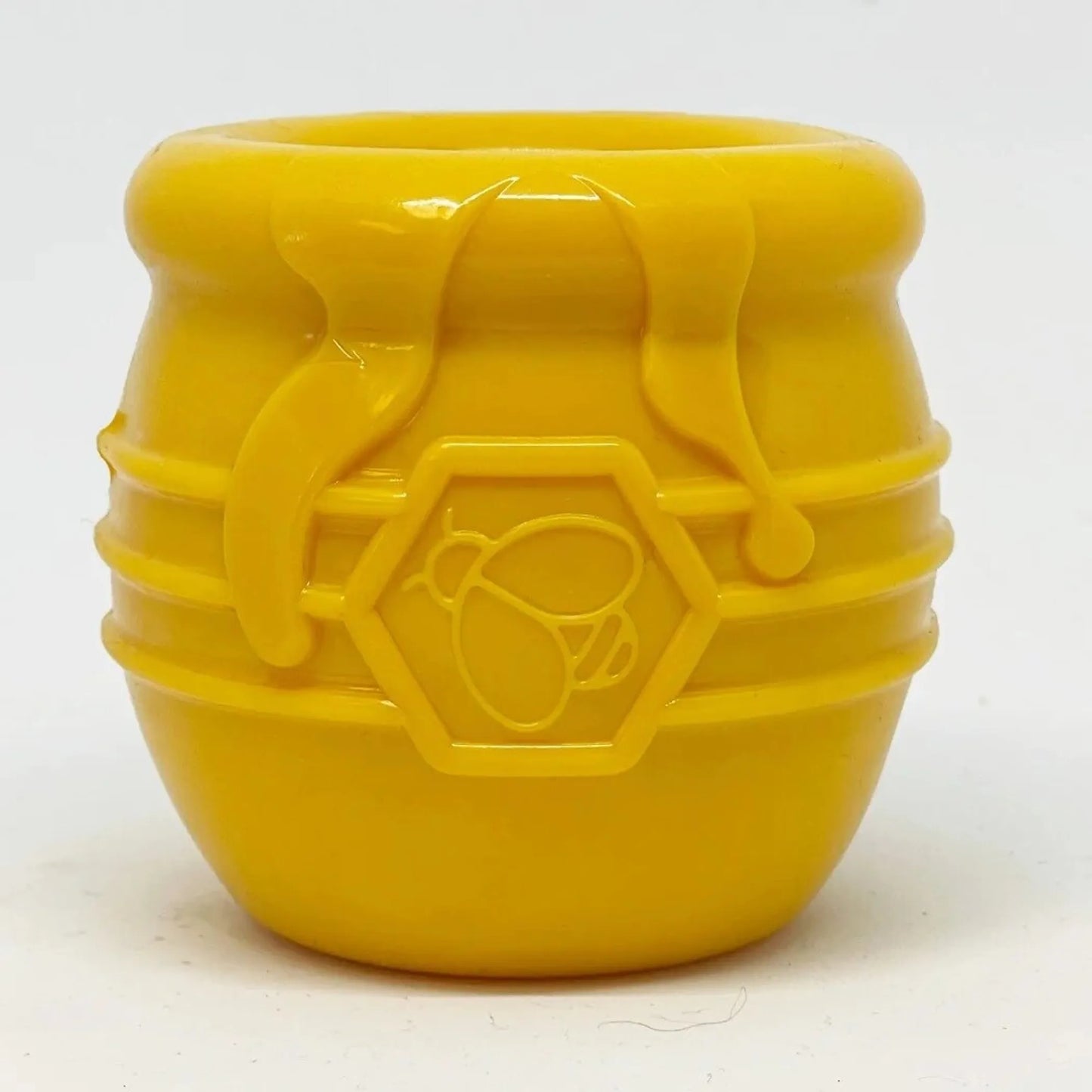 SodaPup PUP-X Honey Pot - Rubber Treat Dispenser, Yellow