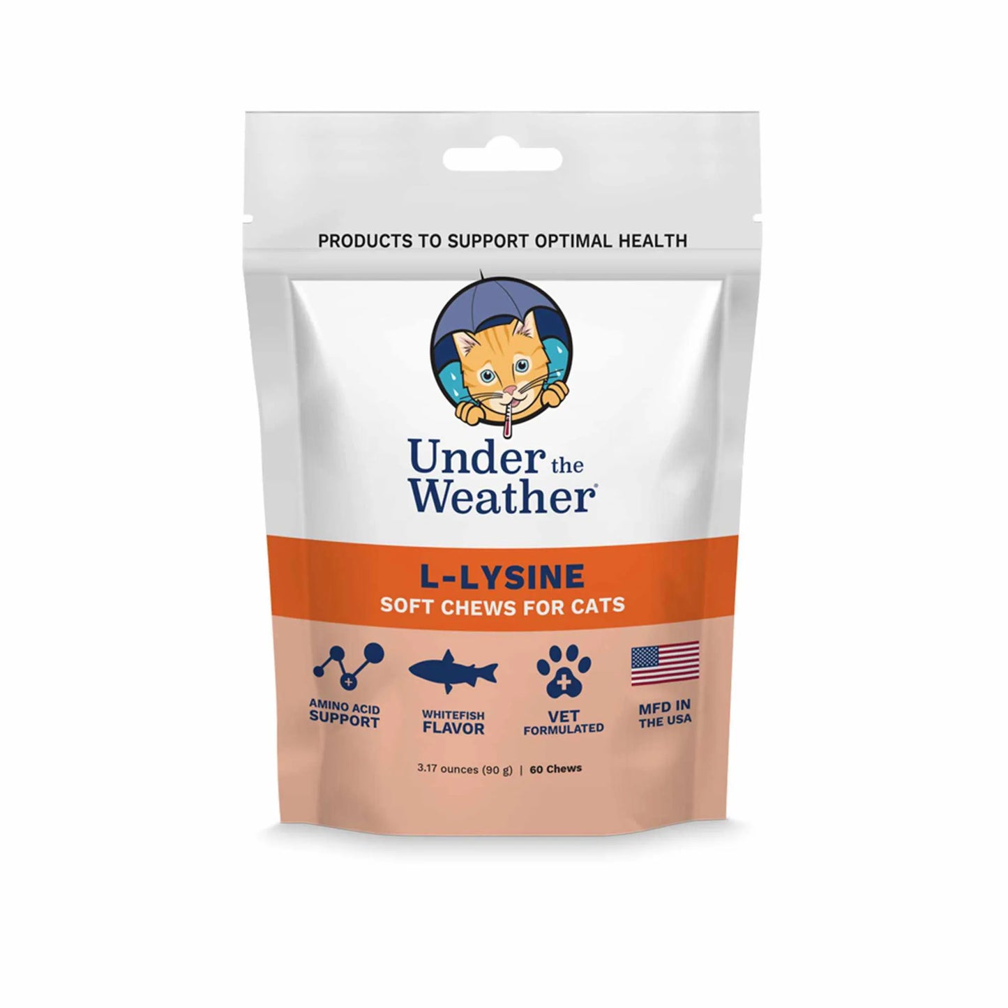 L-Lysine Soft Chews for Cats | Immune System Boosting Supplement