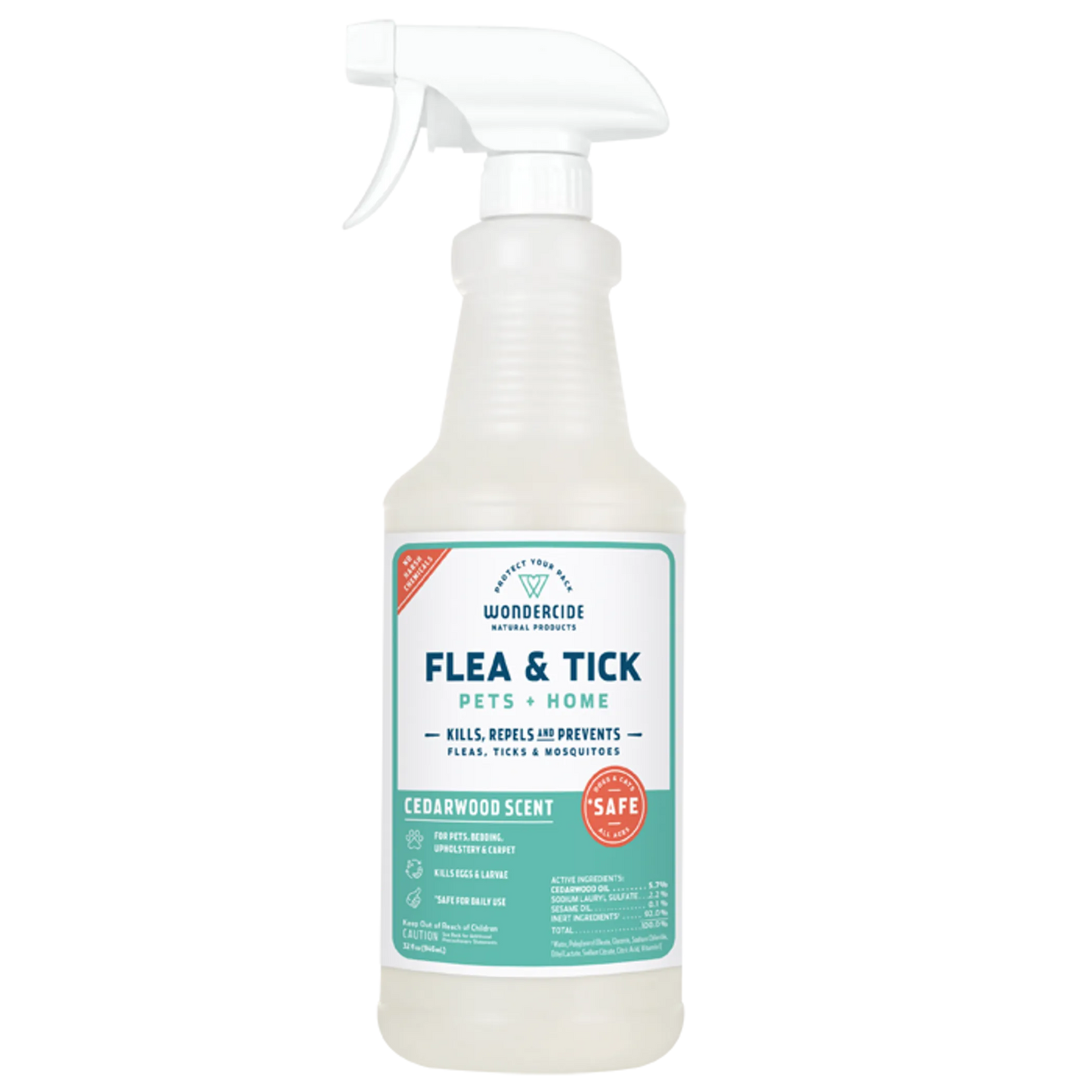 Flea, Tick & Mosquito Control Spray for Pets + Home | Cedar Scented