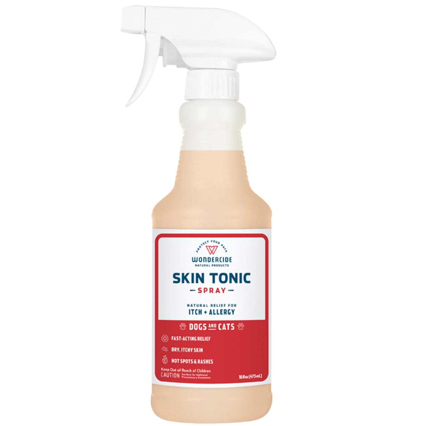 Wondercide Skin Tonic - Anti-Itch Spray with Neem for Pets