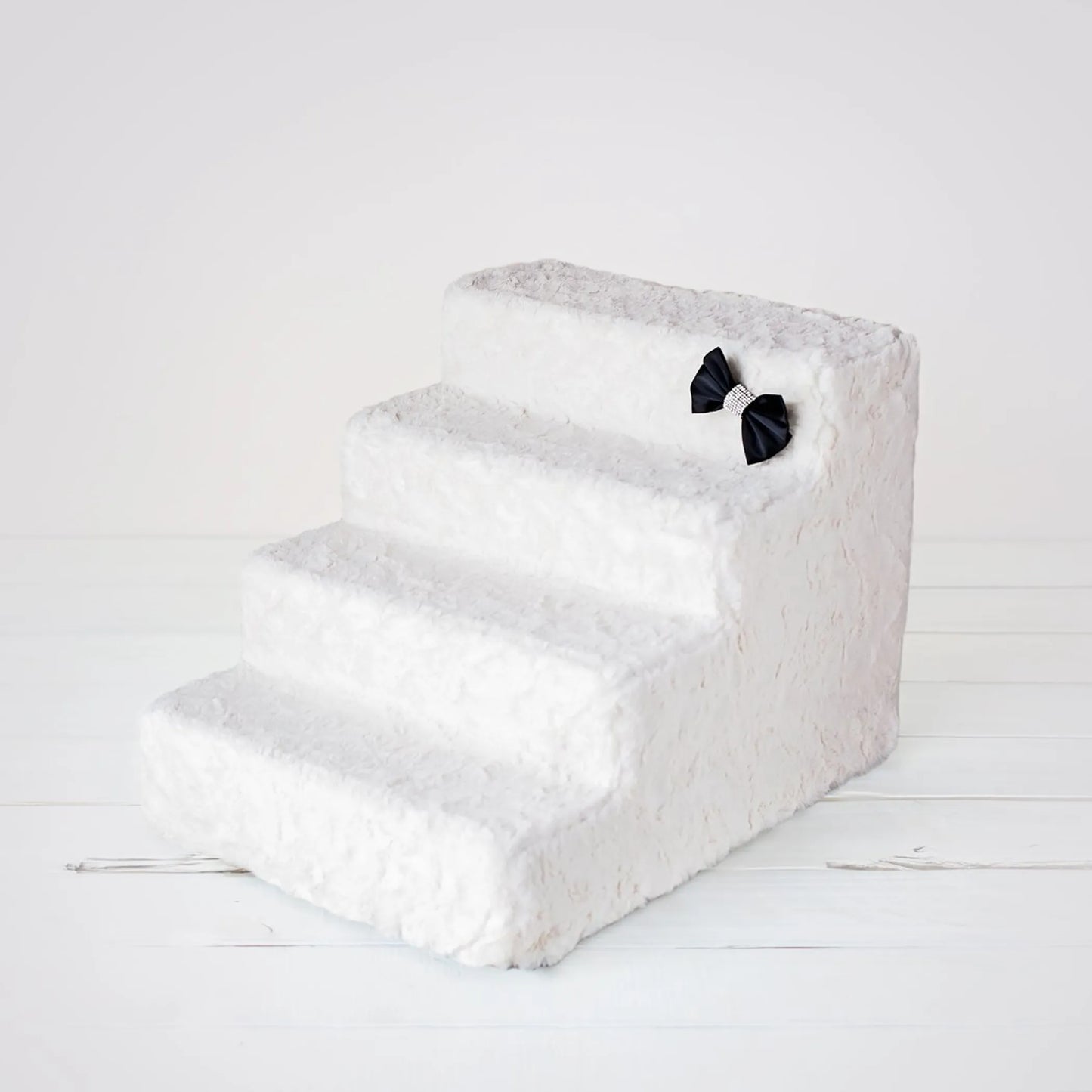 Luxury Dog Stairs - 6-Step, High-Density Foam