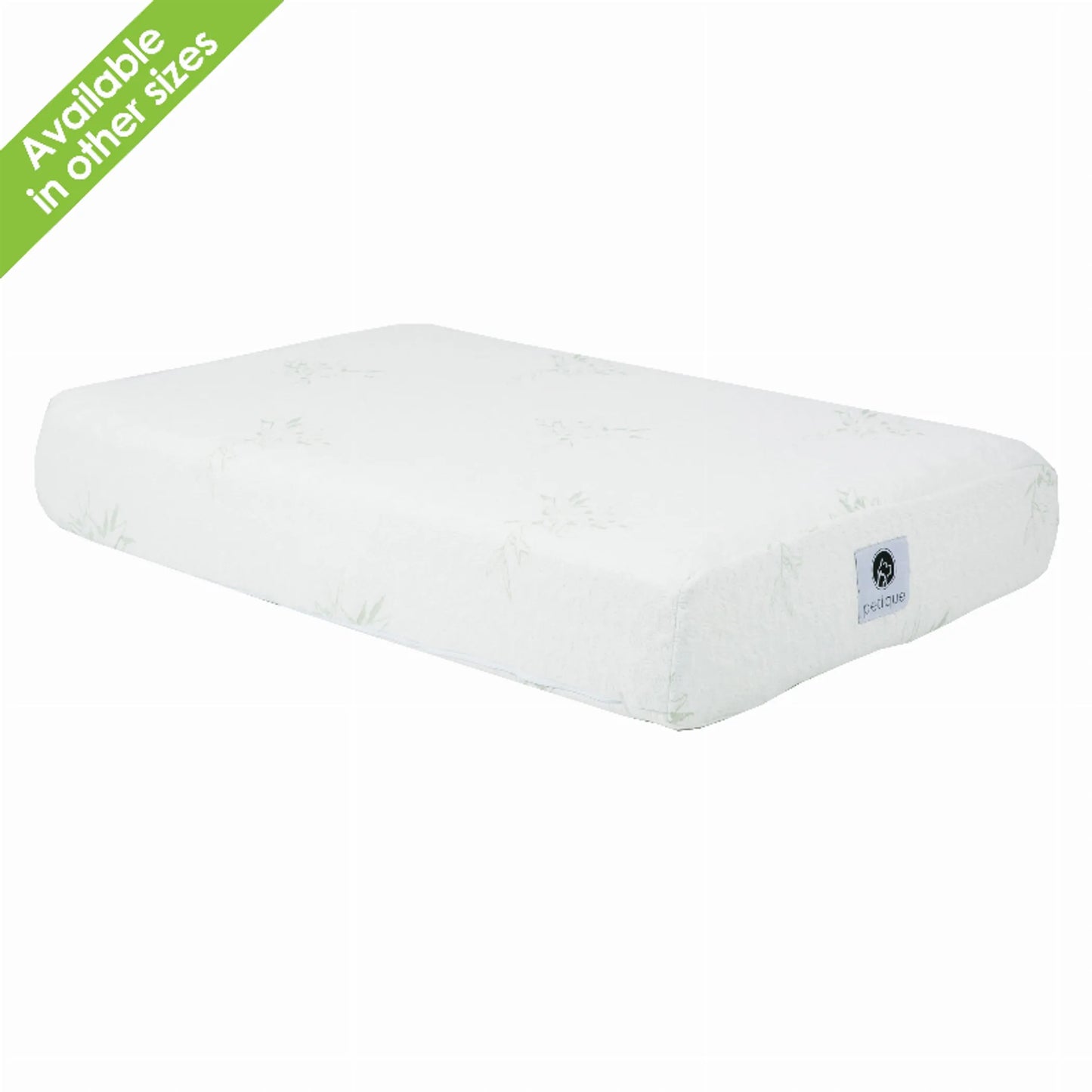 Bamboo Memory Foam Pet Bed - Improves Pet's Overall Health and Mobility