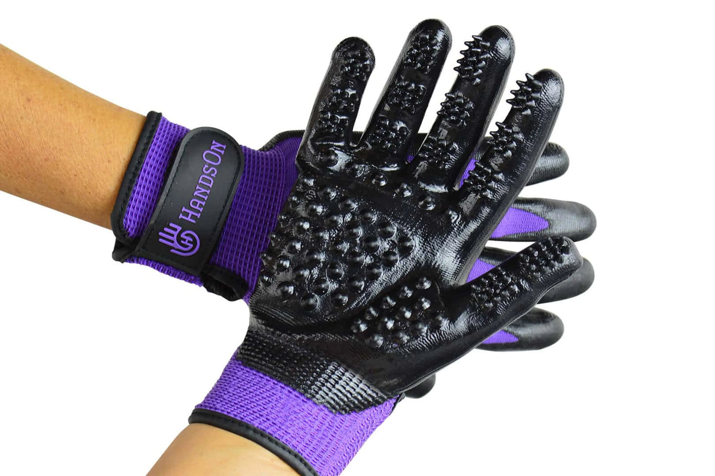HandsOn Gloves - Multifunctional Pet Grooming & Bathing Gloves