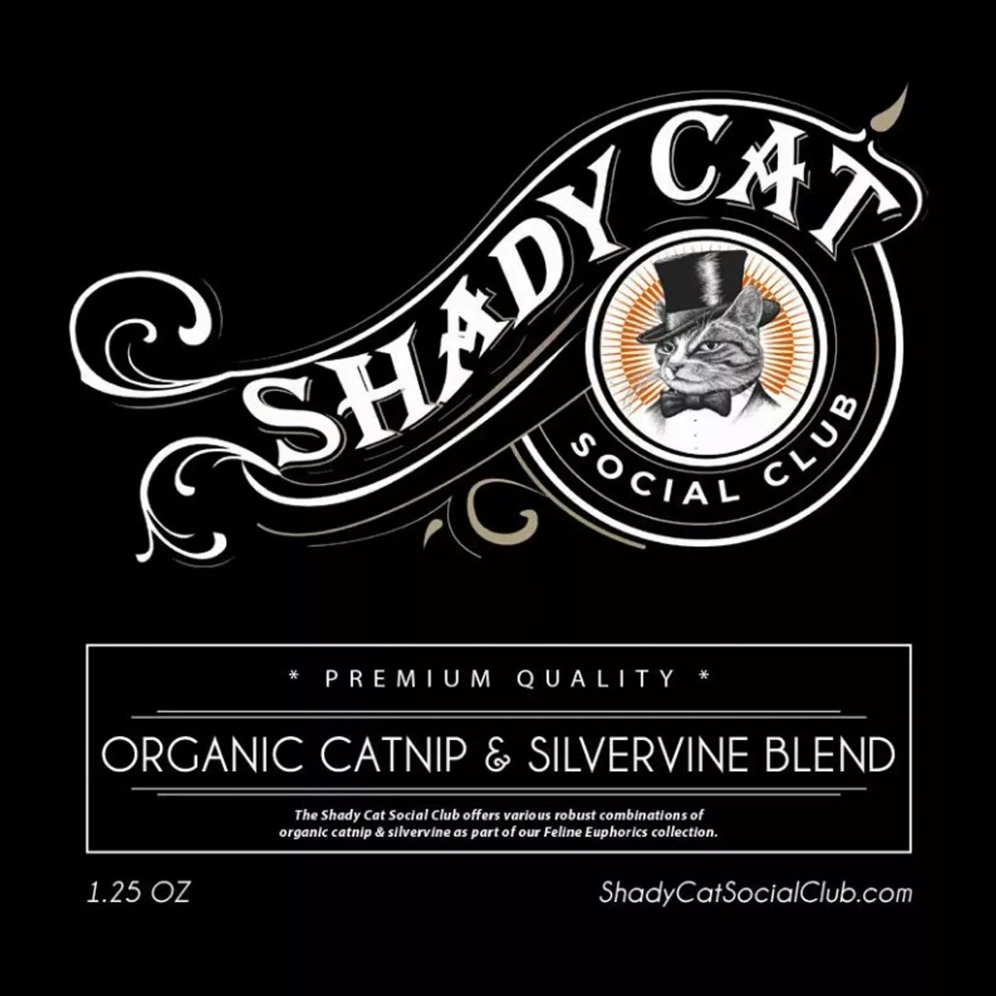 Premium Organic Catnip/Silvervine Blend - Irresistible Cat Treat
