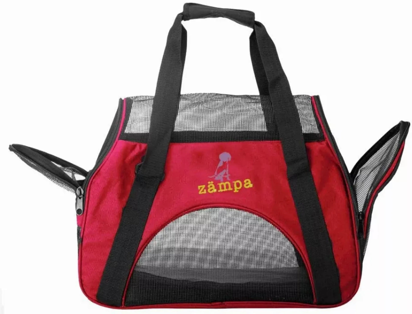 Zampa Airline Approved Soft Sided Pet Carrier - Portable Pet Travel Solution