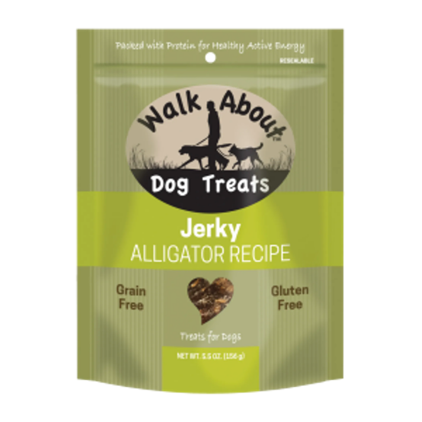 Walk About High-Protein Kangaroo Dog Jerky Treats - All Natural