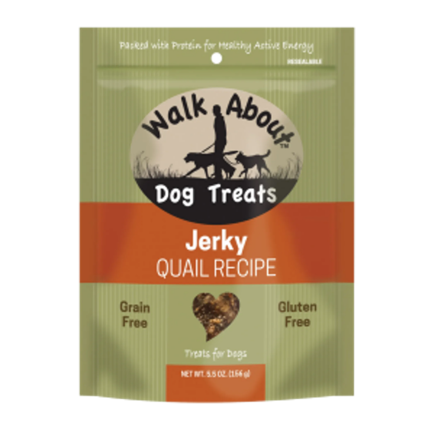 Walk About High-Protein Kangaroo Dog Jerky Treats - All Natural
