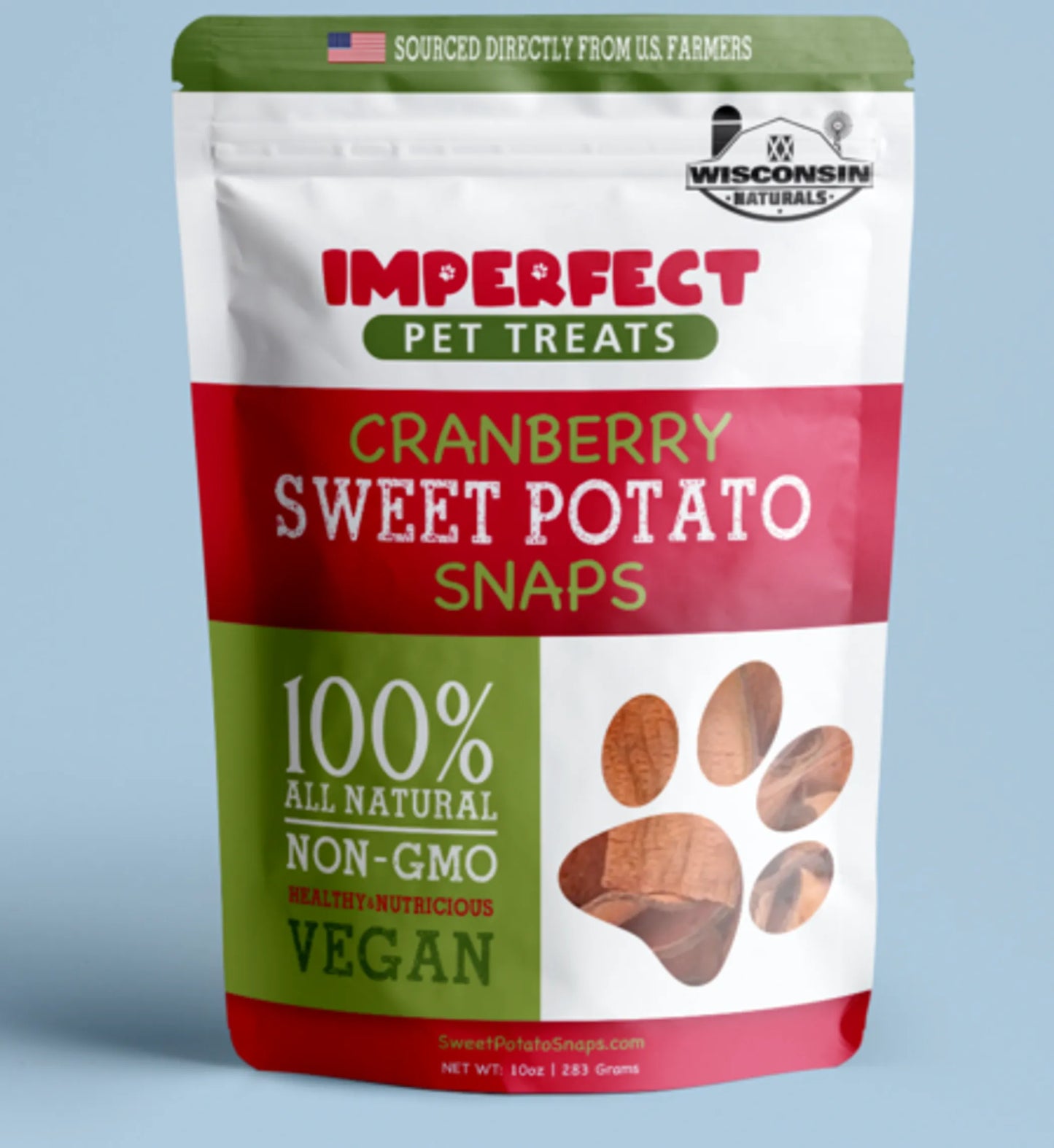 Sweet Potato Snaps - All-Natural, Antioxidant-Rich Dog Treats
