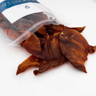 Platinum Pet Treats: Half Pig Ear Dog Treats - Pack of 25