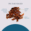 Platinum Pet Treats - Sliced Pig Ear, Natural Dog Treat
