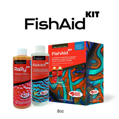 FishAid Aquarium First Aid Kit - Essential Aquarium Treatment Kit, FishAid 8 oz