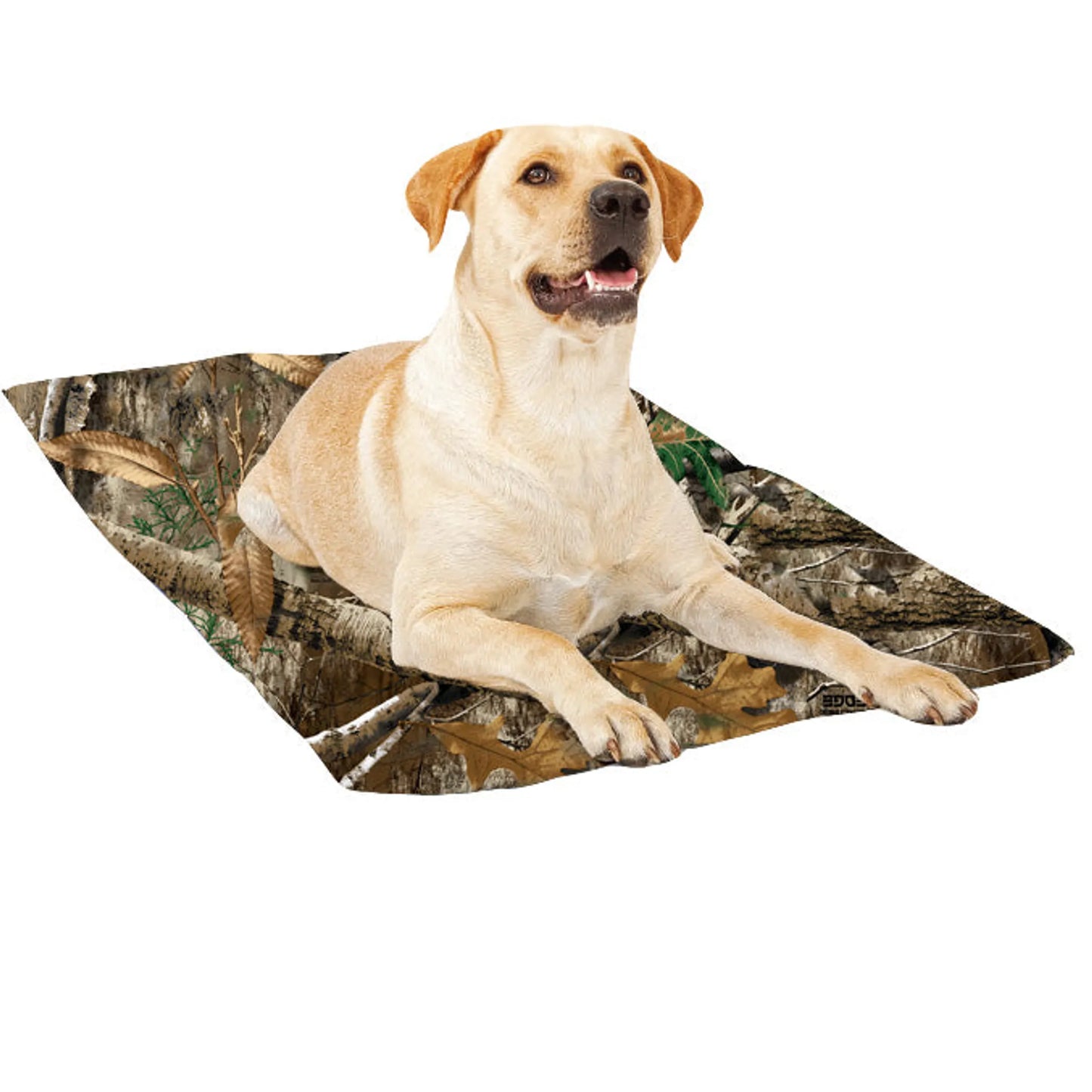 Green Camo Chillz Gel Mat - Medium - Cooling Pet Blanket