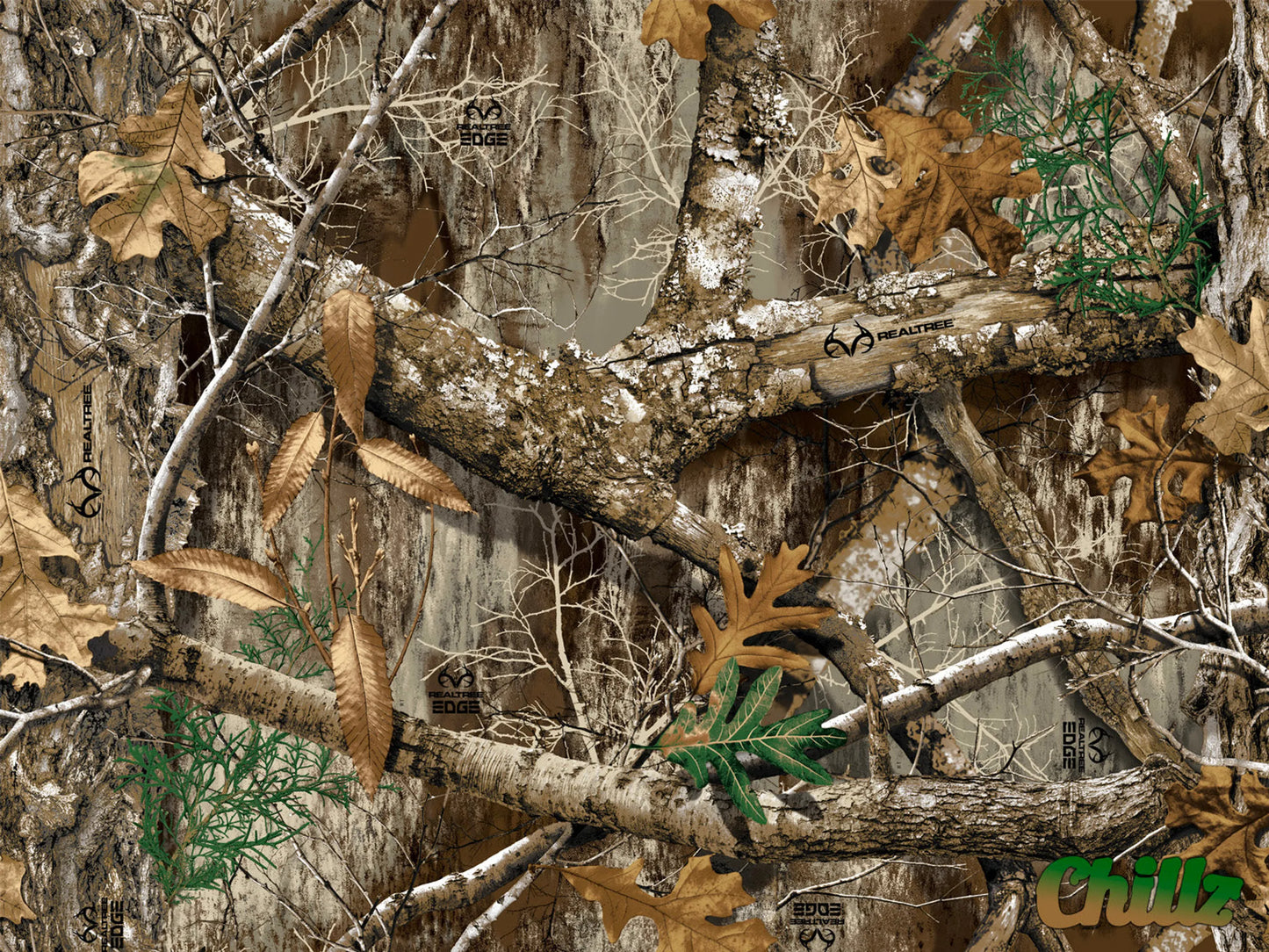Green Camo Chillz Gel Mat - Medium - Cooling Pet Blanket