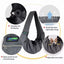 JESPET Portable Small Pet Sling Bag with Front Pocket