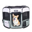 JESPET Pet Dog Playpen - Portable Exercise Pen for Small and Medium Pets