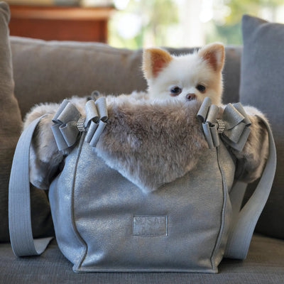 Susan Lanci Glitzerati Luxury Pet Carrier - Stylish & Durable