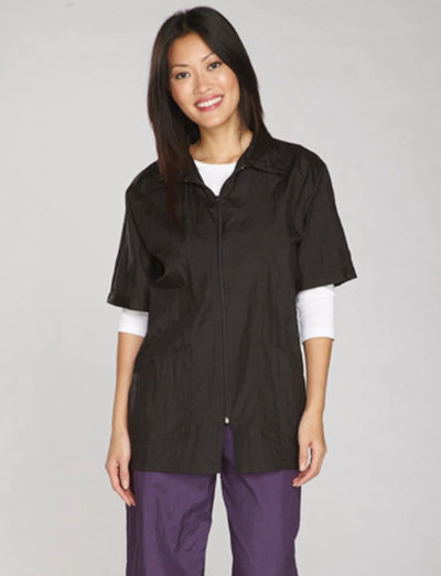 Small Black TP Grooming Jacket - Perfect for Pet Grooming