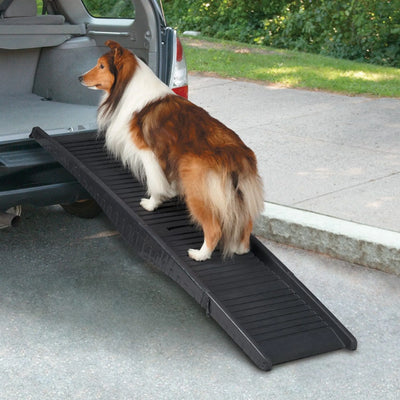 Tri-Fold Vehicle Pet Ramp for Easy Access