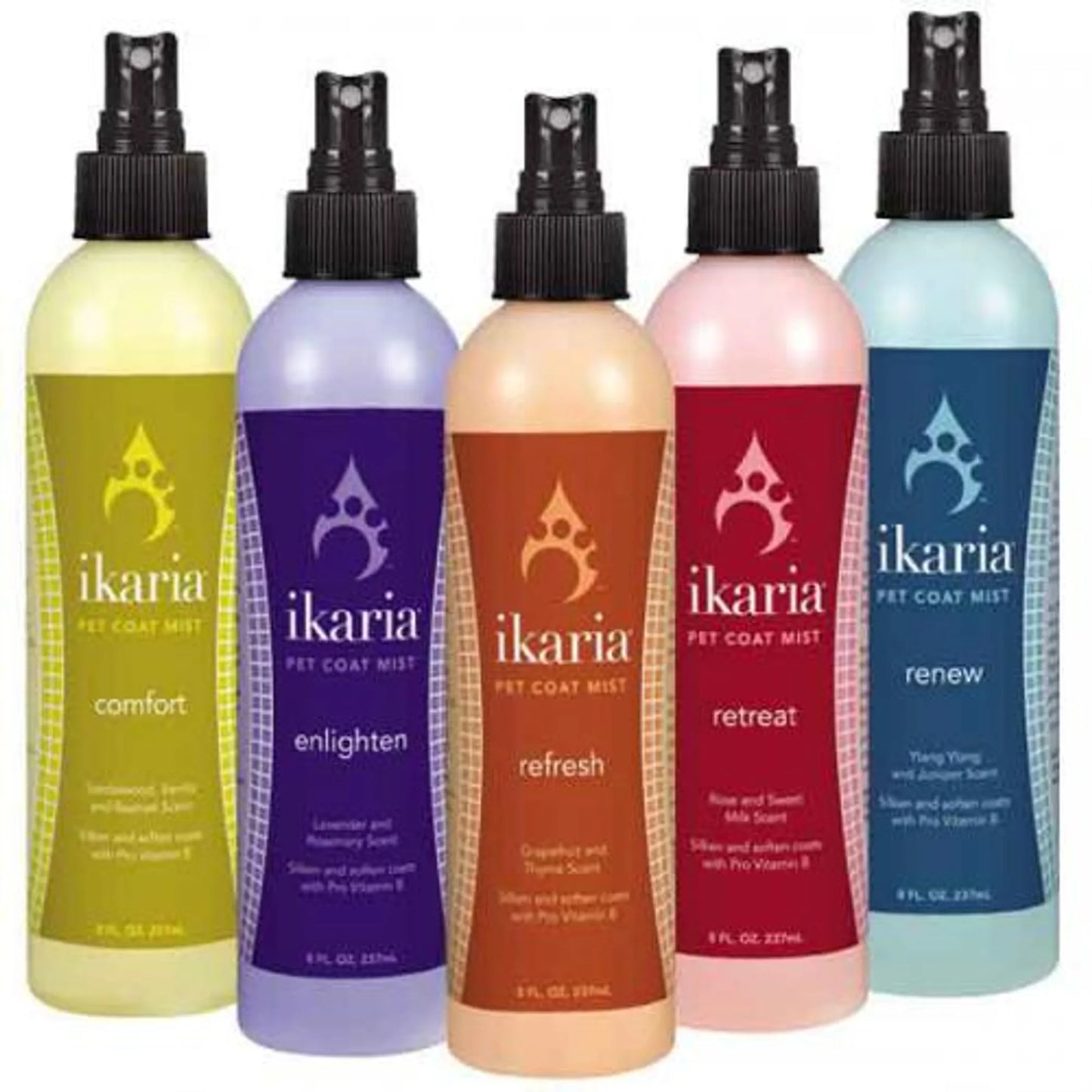 Ikaria Comfort Coat Mist - Natural Odor-neutralizing Pet Conditioner