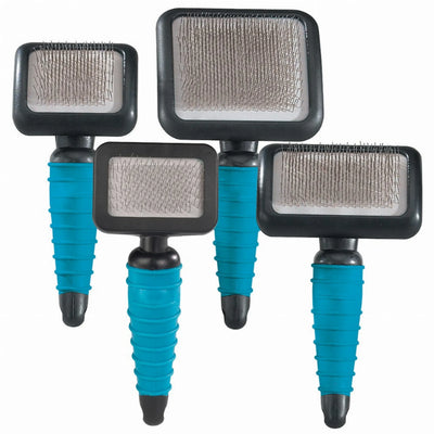 MG Ergonomic Slicker Brush - Comfortable Grip, Large Size