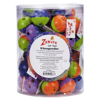 ZA Whoopeedos Canister 60Pc - Fun and Interactive Cat Toys