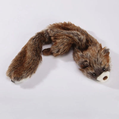 Unstuffed Chipmunk Dog Toy