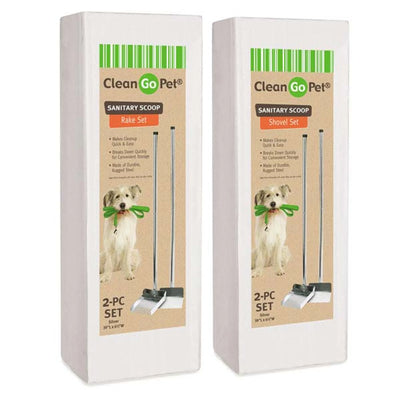 Clean Go Pet Sanitary Scoop - Convenient Cleanup