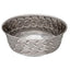 LP Diamond Plated Dog Bowl - 3 Qt