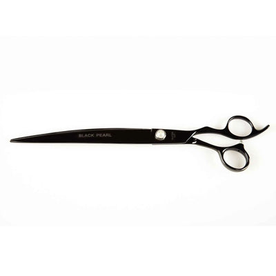 GE Black Pearl Curved Shear 10In - Professional Dog Grooming Tool