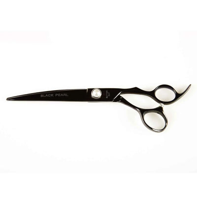 GE Black Pearl Curved Shear - Professional Grade Grooming Tool