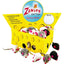 Zanies Cheese Wedge Display Box with 60 Catnip-Infused Furry Mice