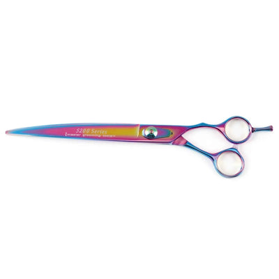 MG 5200 Rainbow Shears Curved 8.5In - Professional Pet Grooming Equipment