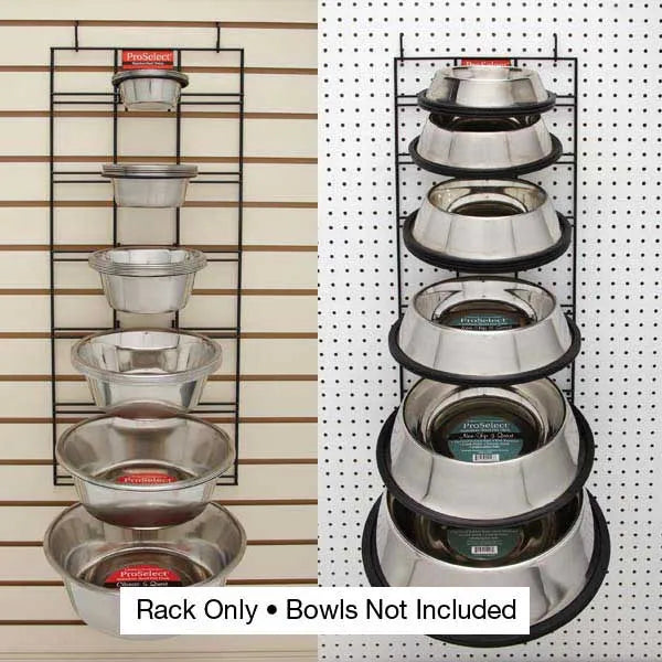 ProSelect Bowl Display Rack for Non-Skid Dishes