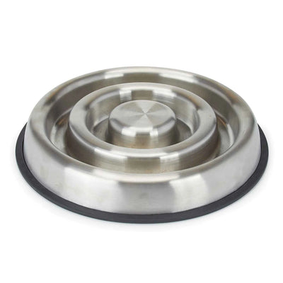 PS SS Heavy Duty Slow Feeder for Large Pets