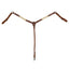 TABELO Breast Collar with Rawhide Trim