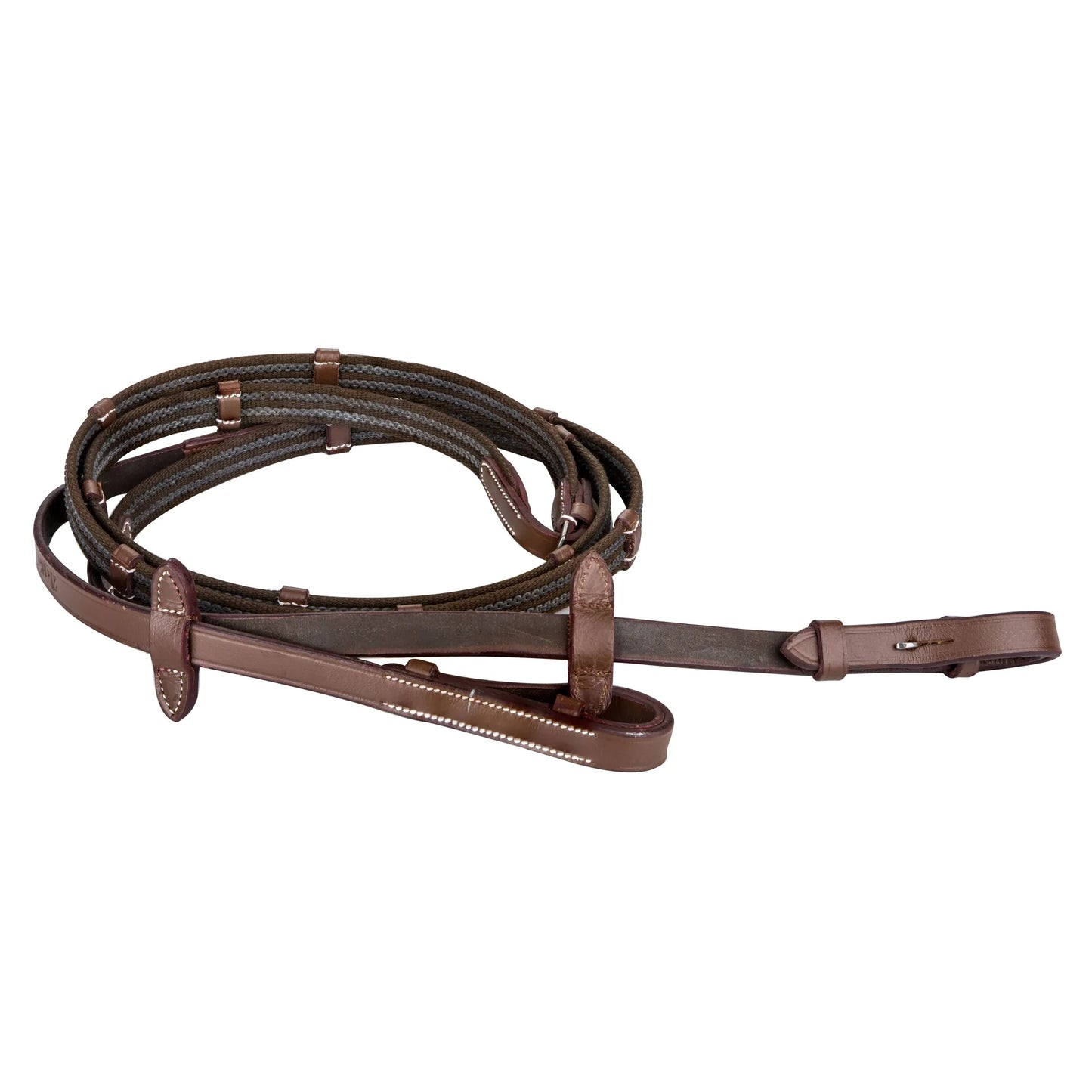 Da Vinci Web Anti-Slip Reins with Hook Stud Ends