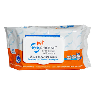 Pet Eye Cleanse Wipes by Dr. Chrissie and Dr. Antony - Gentle & Effective