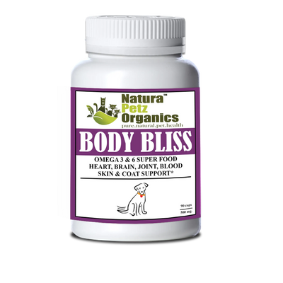 Body Bliss - Omega 3 & 6 Super Food + Heart, Brain, Joint, Blood & Coat Support