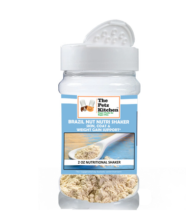 Brazil Nut Powder - Skin, Coat & Weight Gain Support for Pets