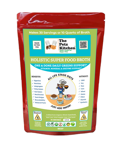 Super Food Broth - Vitamin, Mineral & Enzyme Support for Dogs & Cats*