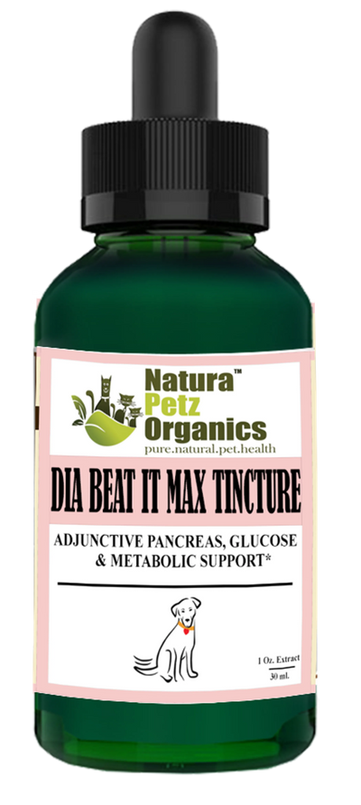 Max Tincture Extract - Pancreas, Blood Glucose & Metabolic Support for Pets