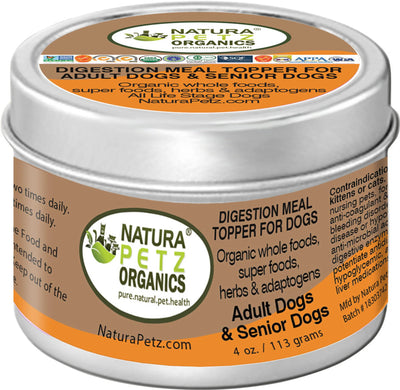 Digestion Support Meal Topper for Adult & Senior Dogs - Improved Digestive Health