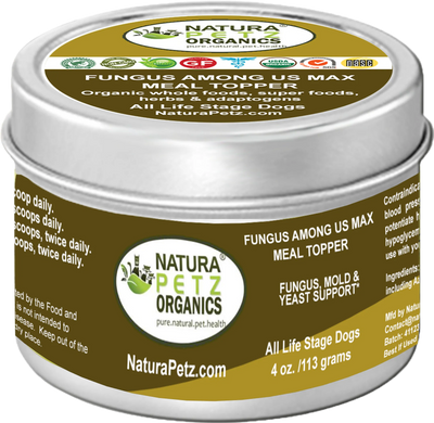 Fungus Among Us Max Meal Topper - Fungus, Mold & Yeast Support for Pets