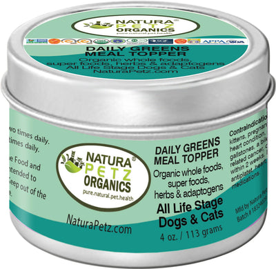Daily Greens Glow Multi-Vitamin & Multi-Mineral Meal Topper for Dogs and Cats