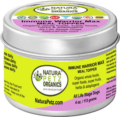 Immune Warrior Max Meal Topper - Immune Regulator for Dogs & Cats*